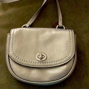 Coach cross body mini bag